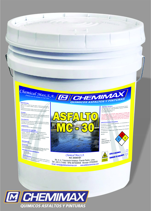 asfalto mc-30 en lima