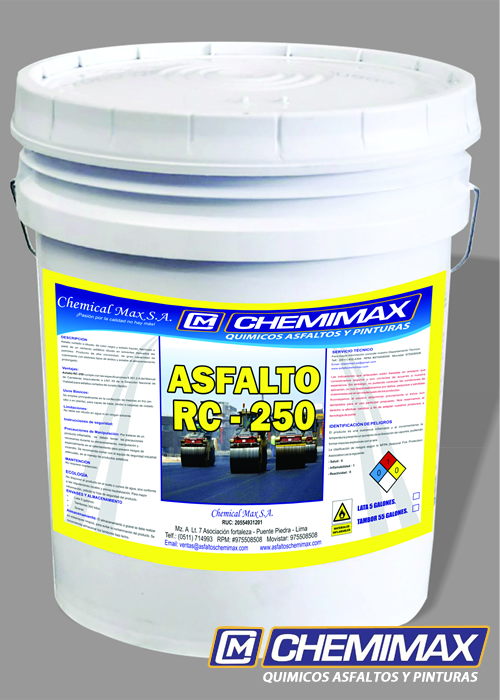 asfalto rc 250